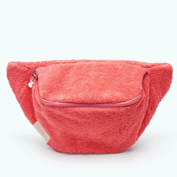 Zippered Corduroy Fanny Pack Girl/Woman Travel Daypack with Comfortable Sling Waist Bag - 画像 3