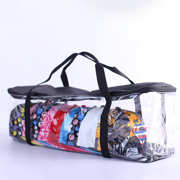 Baseball Cap Organizer Bag Waterproof Dustproof Outdoor Travel Hat Storage Tote - 画像 3