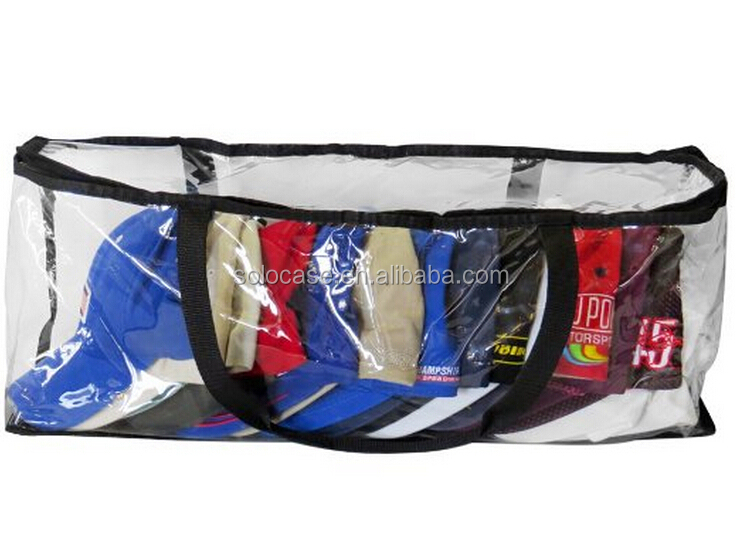 Baseball Cap Organizer Bag Waterproof Dustproof Outdoor Travel Hat Storage Tote - 画像 6