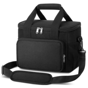 3-Bottles Leakproof Wine Cooler Bag 2 Bottle Wine Carrier with Easy Carrying Features