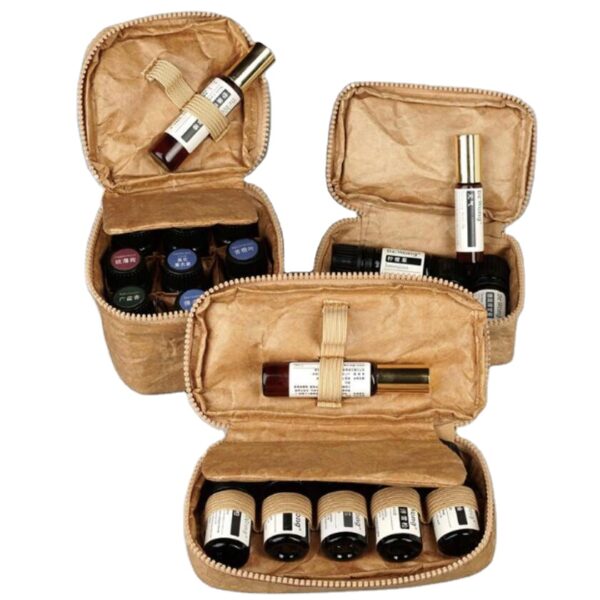 Tyvek Essential Oil Carrying Bag for Small Accessories Cosmetic Bags & Fälle