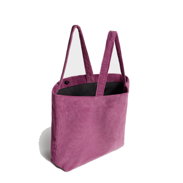 Large Capacity Women's Corduroy Single Shoulder Tote Bag Convenient Shopping Solution - 영상 5