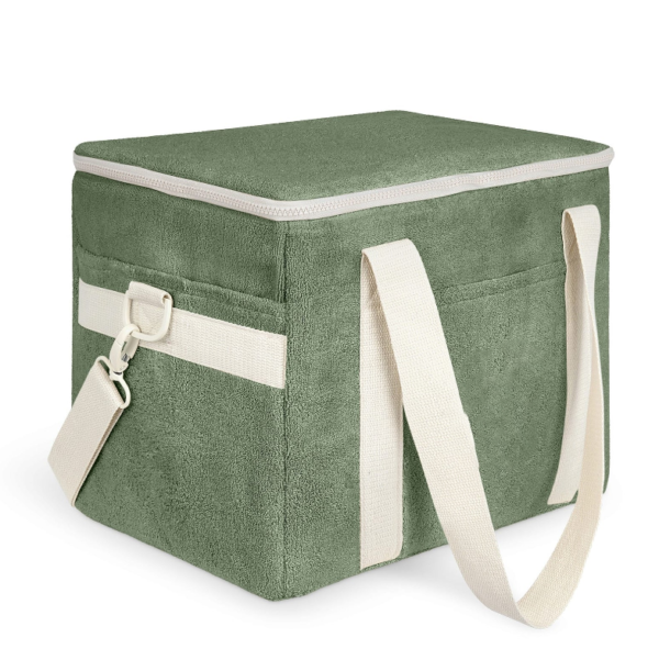 Eco-friendly Portable Jumbo Cooler Bag Fashion Terry Lunch & Shopping Thermal Insulated OEM Fashionable Food Cooler Bag - Bild 4