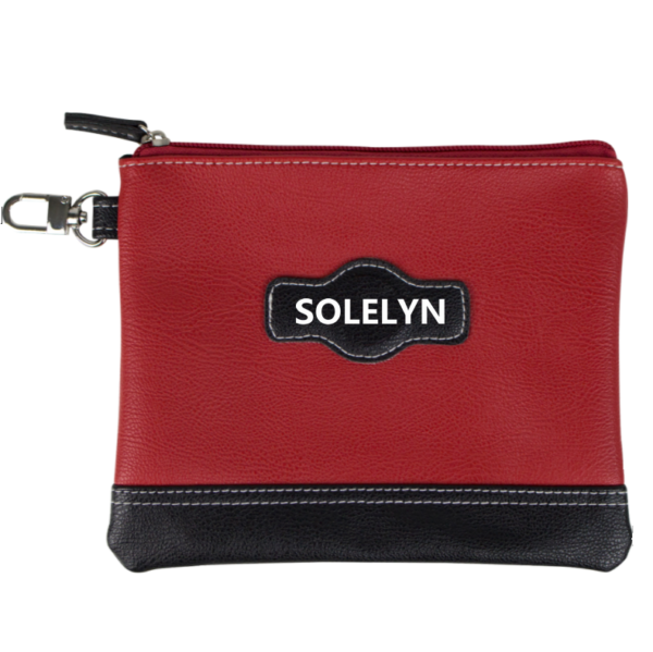 Polyester Make-Up Bag Pouch with Wristband Convenient Storage for Men and Women - Image 2