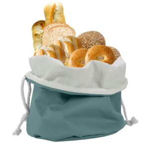 Cotton Canvas Storage Basket for Bread and Other Items Shopping Bag