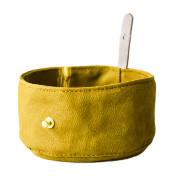 Waterproof Waxed Canvas Lightweight Collapsible Dog Bowl Customizable by Factory for Special Purpose Bags & Cases - Image 2