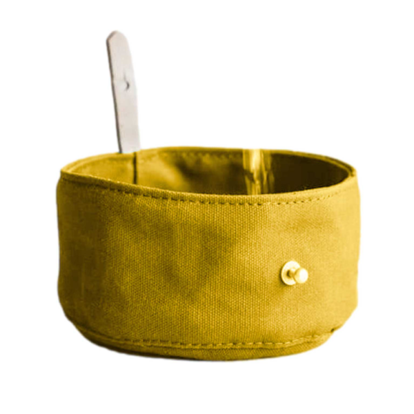Waterproof Waxed Canvas Lightweight Collapsible Dog Bowl Customizable by Factory for Special Purpose Bags & Cases - Image 4