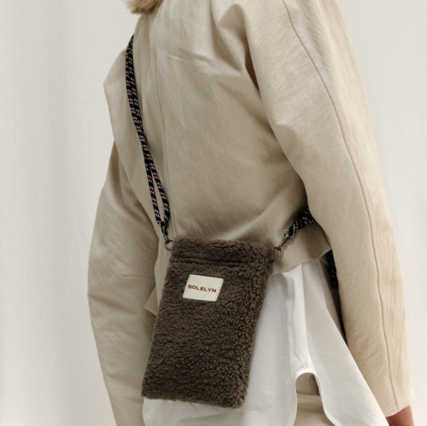 Teddy Messenger Bag Fashion Ladies Teddy Messenger Bags Solid Color Outdoor Shoulder Bag with Purse Handbags for Phone Carrying - Bild 6