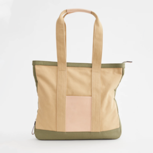 Women's Portable Canvas Beach Shopping Handbag Reusable Fashionable Open Closure Bag with Cotton Lining Embroidery Decoration