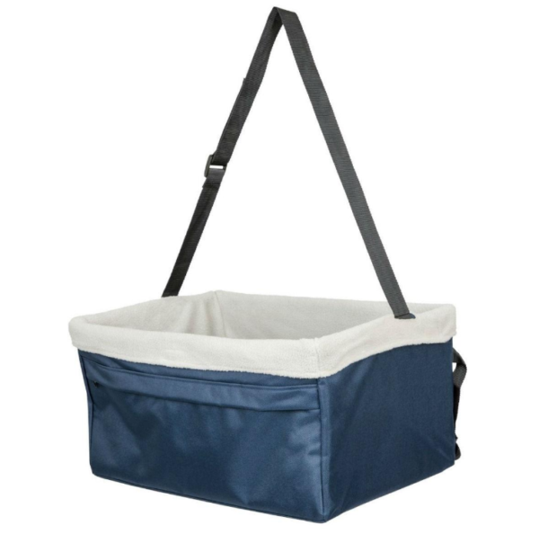 Teddy Fabric Portable Dog Car Seat Travel Carrier Women's Tote Bags Booster Seats for Cars