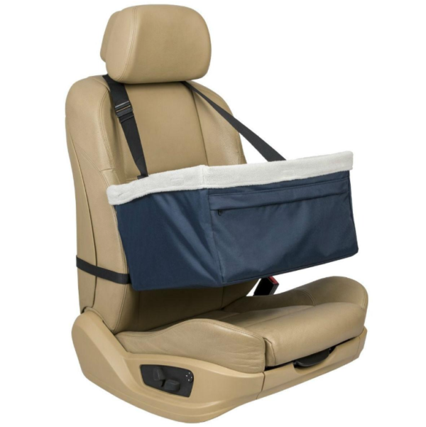 Teddy Fabric Portable Dog Car Seat Travel Carrier Women's Tote Bags Booster Seats for Cars - 画像 4