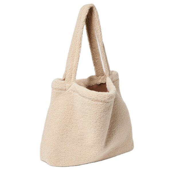 Teddy Handbags High Quality Fluffy Tote Bags Large Capacity Cotton Fabric Lining Printed Logo Feature Wholesale Winter - Bild 2