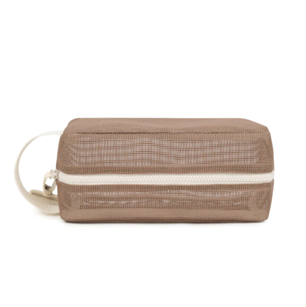 Large Capacity Nylon Mesh Cosmetic Bag New Arrival Portable Travel Storage Organizer Zipper Closure College Student Pencil Case - 영상 4