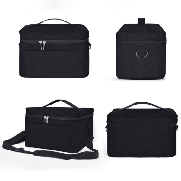 Unisex Portable Polyester Toaster Carrying Tote Bag Zipper Closure Custom Logo Travel-Friendly Serviceable Storage Solution - Image 2