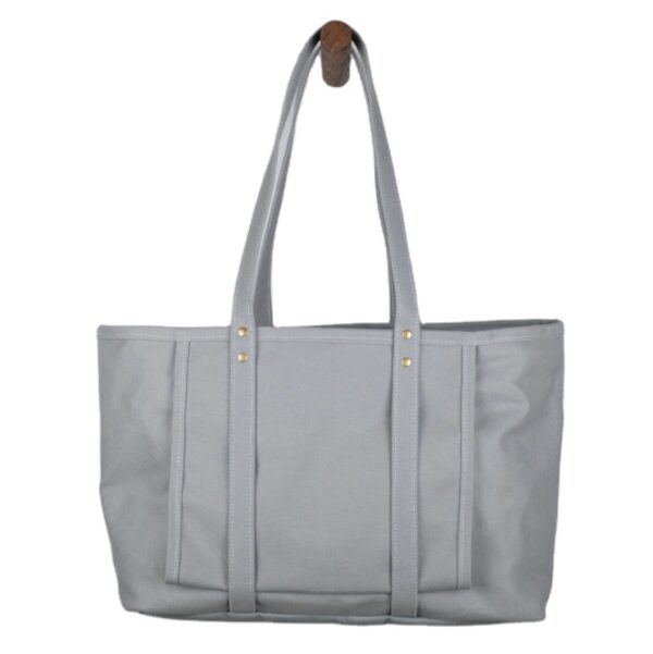 Women's Multifunctional Cotton Canvas Handbag Simple Beach Tote Bags Custom Logo Portable Lightweight Open Closure Letter - 画像 5
