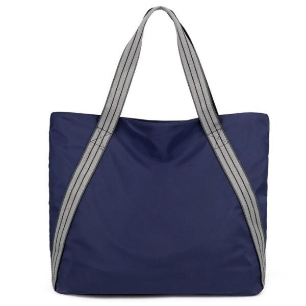 Nylon Canvas Tote Shoulder Handbag Comfortable Cotton Handle for Shopping Outdoor Travel & Weekends - Изображение 2