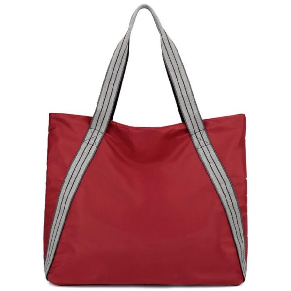 Nylon Canvas Tote Shoulder Handbag Comfortable Cotton Handle for Shopping Outdoor Travel & Weekends - Изображение 5