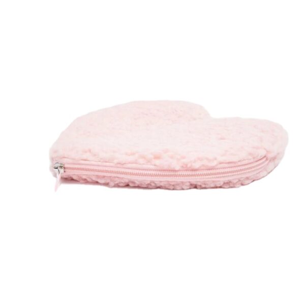 Heart Teddy Bag Makeup Pouch With Zipper Closure for Travel - Bild 3