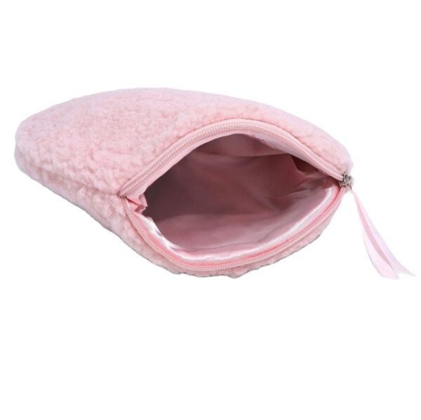 Heart Teddy Bag Makeup Pouch With Zipper Closure for Travel - Bild 4