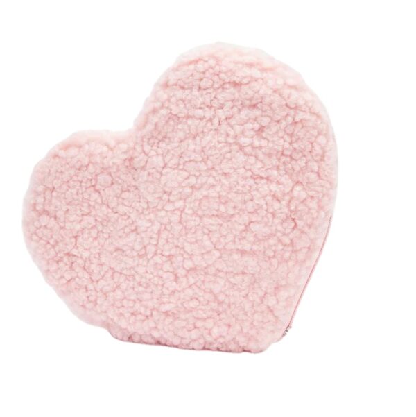 Heart Teddy Bag Makeup Pouch With Zipper Closure for Travel - Bild 5
