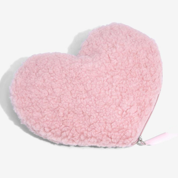 Heart Teddy Bag Makeup Pouch With Zipper Closure for Travel - Bild 6