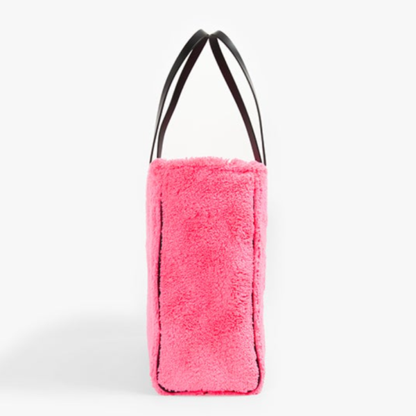 Fashion Large Cute Teddy Tote Bag Winter Faux Fur Handbag with Custom Logo for Women Soft Plush Shoulder & Large Capacity - 영상 2