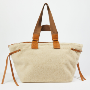 Teddy Fur Material Travel Tote Bag New Design Large Capacity Winter Fashion Weekender Customizable Logo