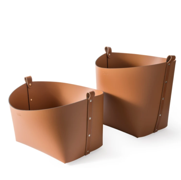 Foldable Trapezoid Closet Organizer PU Leather Storage Box for Makeup Cosmetics Modern Case for Efficient Space Utilization - Bild 2