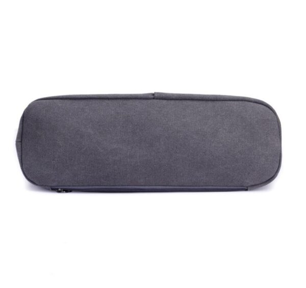 Custom Logo Cotton Bag Waxed Canvas Large Tote Zipper Closure Foldable & Lightweight Reusable Promotional Customized Logo - Image 6