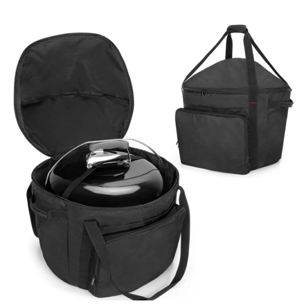 Outdoor Picnic Portable Grill Tote Bag Zipper Closure Waterproof Ins Style Cotton Nylon Polyester Silk Featuring Custom Logo