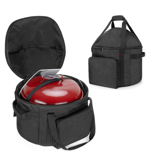 Outdoor Picnic Portable Grill Tote Bag Zipper Closure Waterproof Ins Style Cotton Nylon Polyester Silk Featuring Custom Logo - Image 3