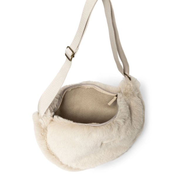 Custom Logo Man-Made Rabbit Fur Fanny Pack Fashion Leopard Print Chest Bags Soft Plush Women Waist Zipper Travel Outdoor Girls - 画像 4