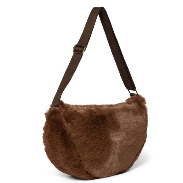 Custom Logo Man-Made Rabbit Fur Fanny Pack Fashion Leopard Print Chest Bags Soft Plush Women Waist Zipper Travel Outdoor Girls - 画像 5