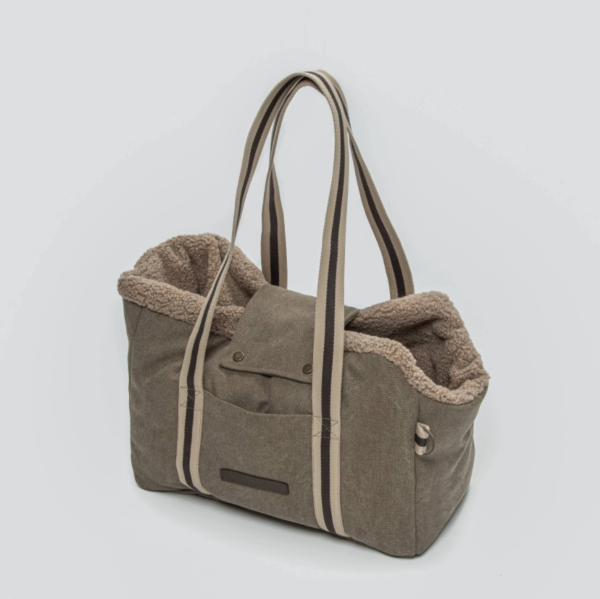 Pet Teddy Tote Bag Personalized Canvas Bag Custom Dog Bag Dog Gifts Canvas &Terry Tote Bag - Image 5