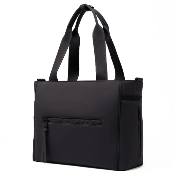 Large Capacity Women's Travel Laptop Tote Bag Canvas and Cotton Shoulder Bag for Work Mommy Handbag Teacher Tote Bag - Image 2