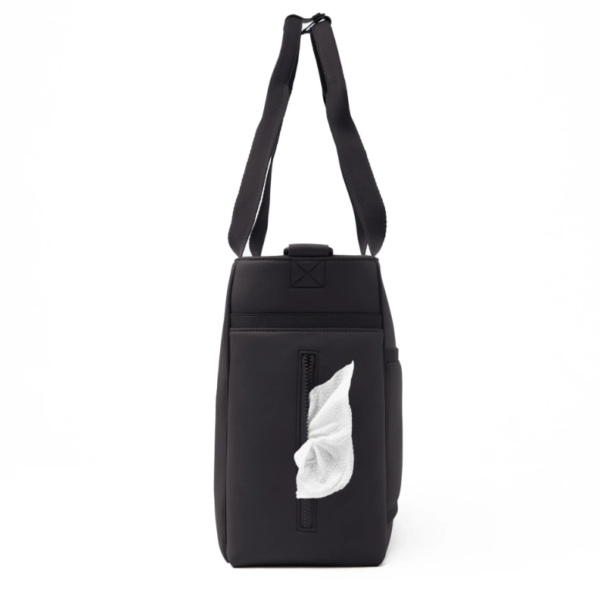 Large Capacity Women's Travel Laptop Tote Bag Canvas and Cotton Shoulder Bag for Work Mommy Handbag Teacher Tote Bag - Image 4