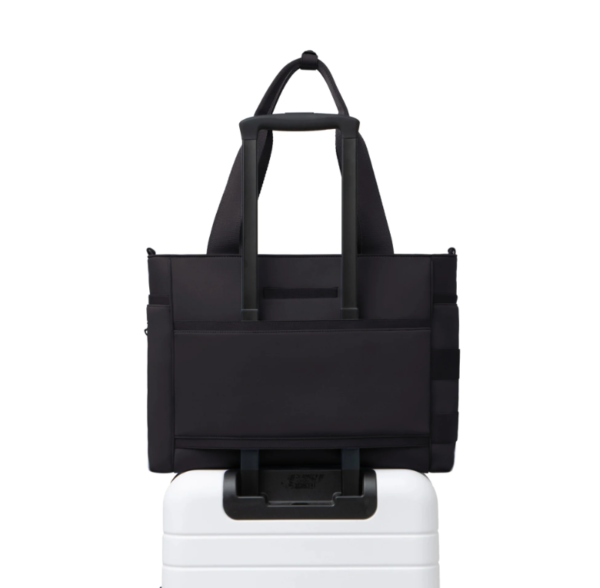 Large Capacity Women's Travel Laptop Tote Bag Canvas and Cotton Shoulder Bag for Work Mommy Handbag Teacher Tote Bag - Image 6