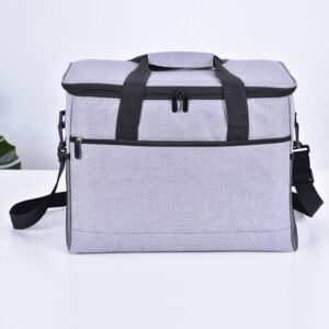 Large Heavy Duty Insulated Reusable Tote Grocery Shopping Bag Cooler Bag With Custom Logo