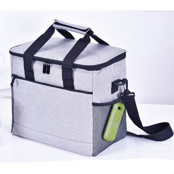 Large Heavy Duty Insulated Reusable Tote Grocery Shopping Bag Cooler Bag With Custom Logo - 画像 5