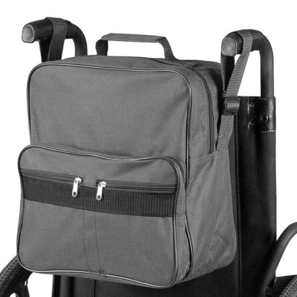 Multifunction Wheelchair Backpack Bag Wheel Chair and Walker Accessories Side Storage Bags