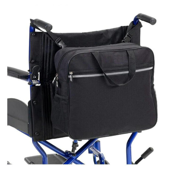 Multifunction Wheelchair Backpack Bag Wheel Chair and Walker Accessories Side Storage Bags - Imagem 3