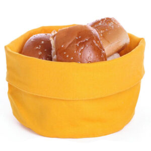 Canvas Yarn Storage Bread Basket Linen Fabric Table Bowl Plant Pot Linen Bag Organic Food Storage Flax Box