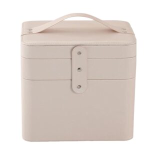 Travel Large Capacity Leather Cosmetic Box
