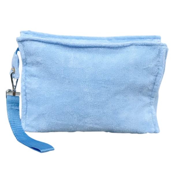 Terry Cloth Cosmetic Bag Storage Makeup Bag - 영상 2