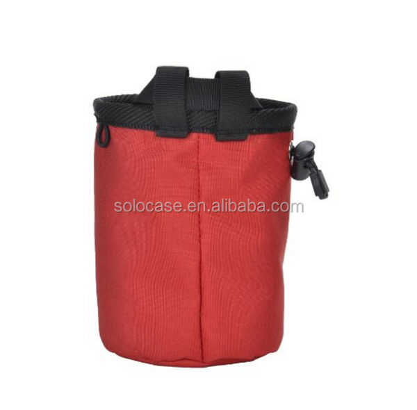 Chalk Bag Magnetic Closure Custom Climbing Customize Brush Holders Gym Chalk Bag Rock Bouldering - 画像 2