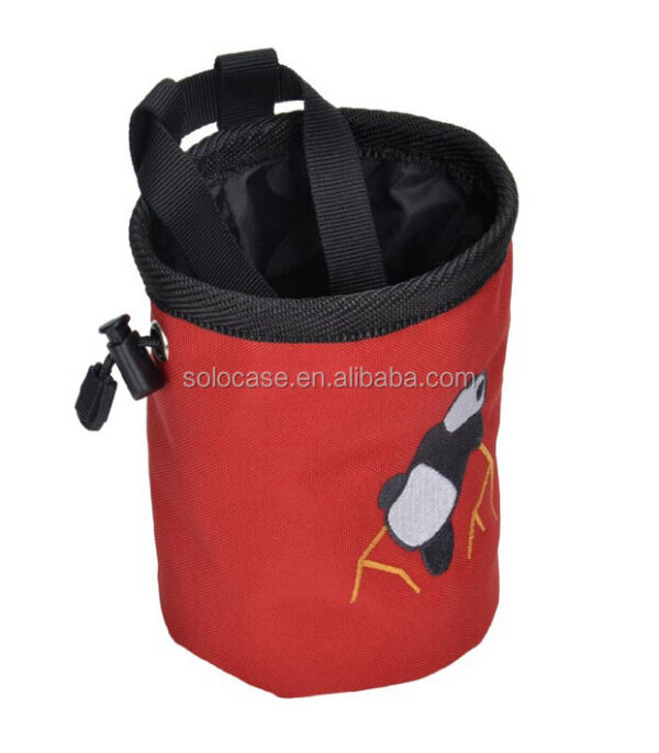 Chalk Bag Magnetic Closure Custom Climbing Customize Brush Holders Gym Chalk Bag Rock Bouldering - 画像 3