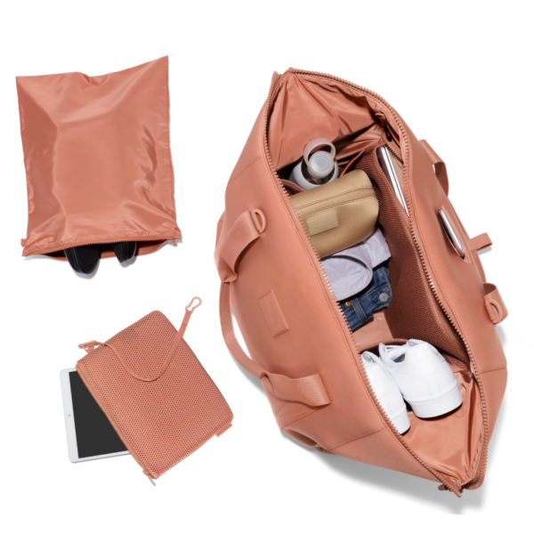 Woman Waterproof Travel Neoprene Sport Men Tote Duffel Bag Lightweight Weekender Duffle Bag - Imagem 5