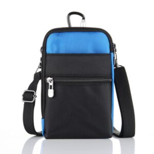 Passport Holder Travel Wallets Waist Bag Fashionable Men Ladies Black Nylon Rfid