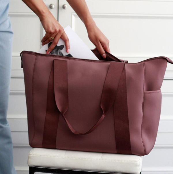 Waterproof Diaper Bags Neoprene Luxury Light Weight Baby Bag Waterproof Large Capacity Nappy Tote Bag - 画像 6