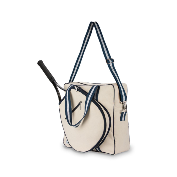 Fashion Canvas Racket Paddle Pickleball Beach Tote Badminton Sports Tennis Bag - Imagem 2